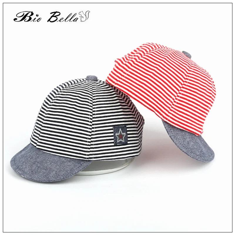 

Детские зимние спортивные бейсболки для детей, дышащие весенне-летние детские кепки, однотонные кепки для новорожденных с вышивкой на скла...