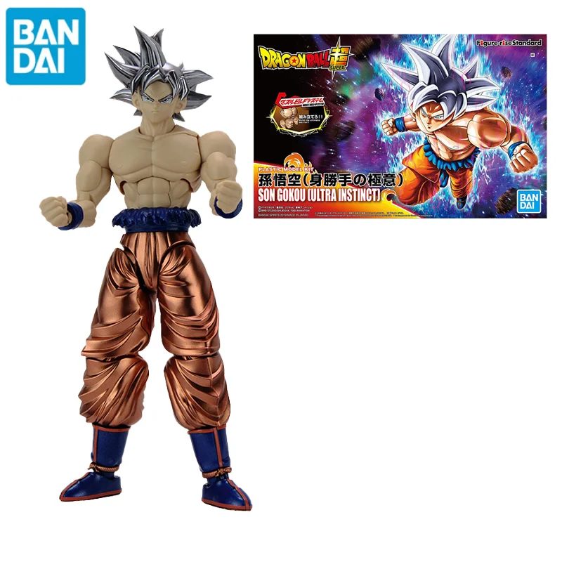 

Original Bandai Dragon Ball Z Anime Figure Metal Color Super Saiyan Silver Hair Son Goku Migatte No Gokui Anime Action Figures
