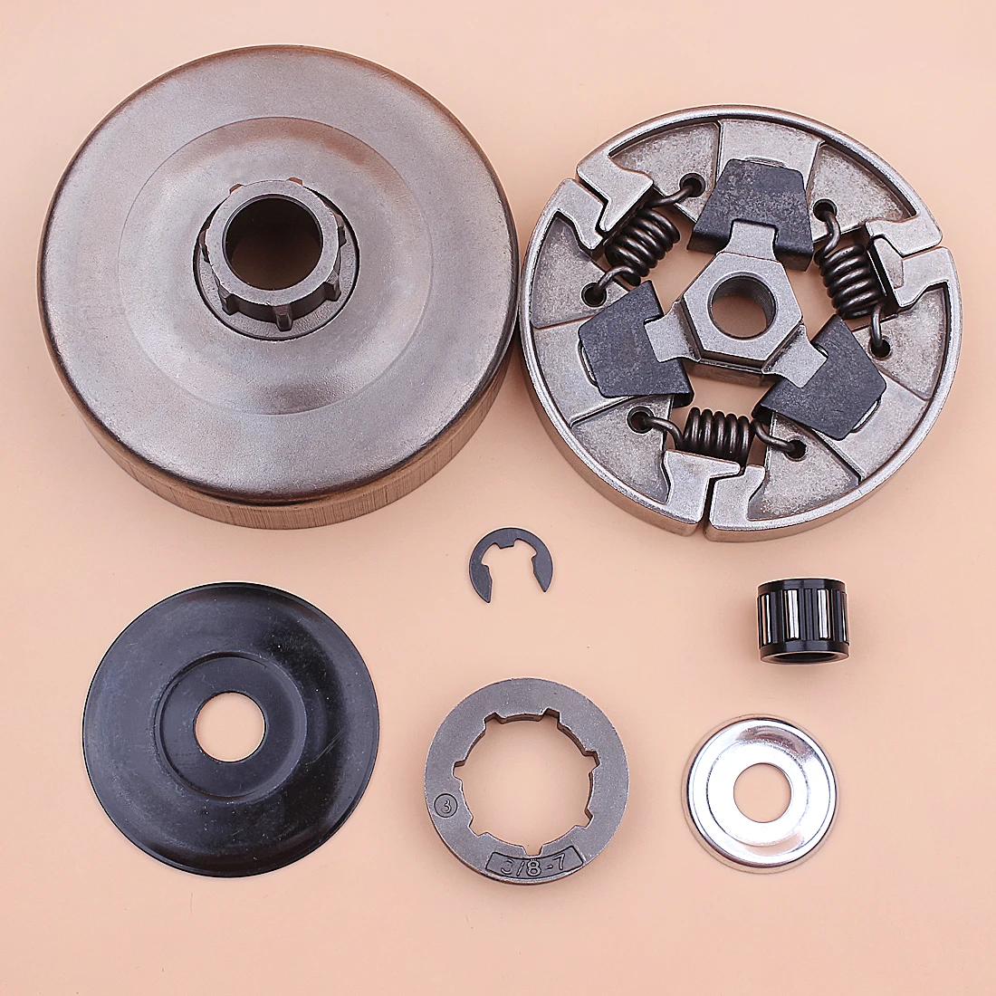 

Clutch Drum Assy Cover Washer Kit For Stihl 064 066 MS660 MS640 MS661 Chainsaw motosierra gasolina Power Tool Accessories