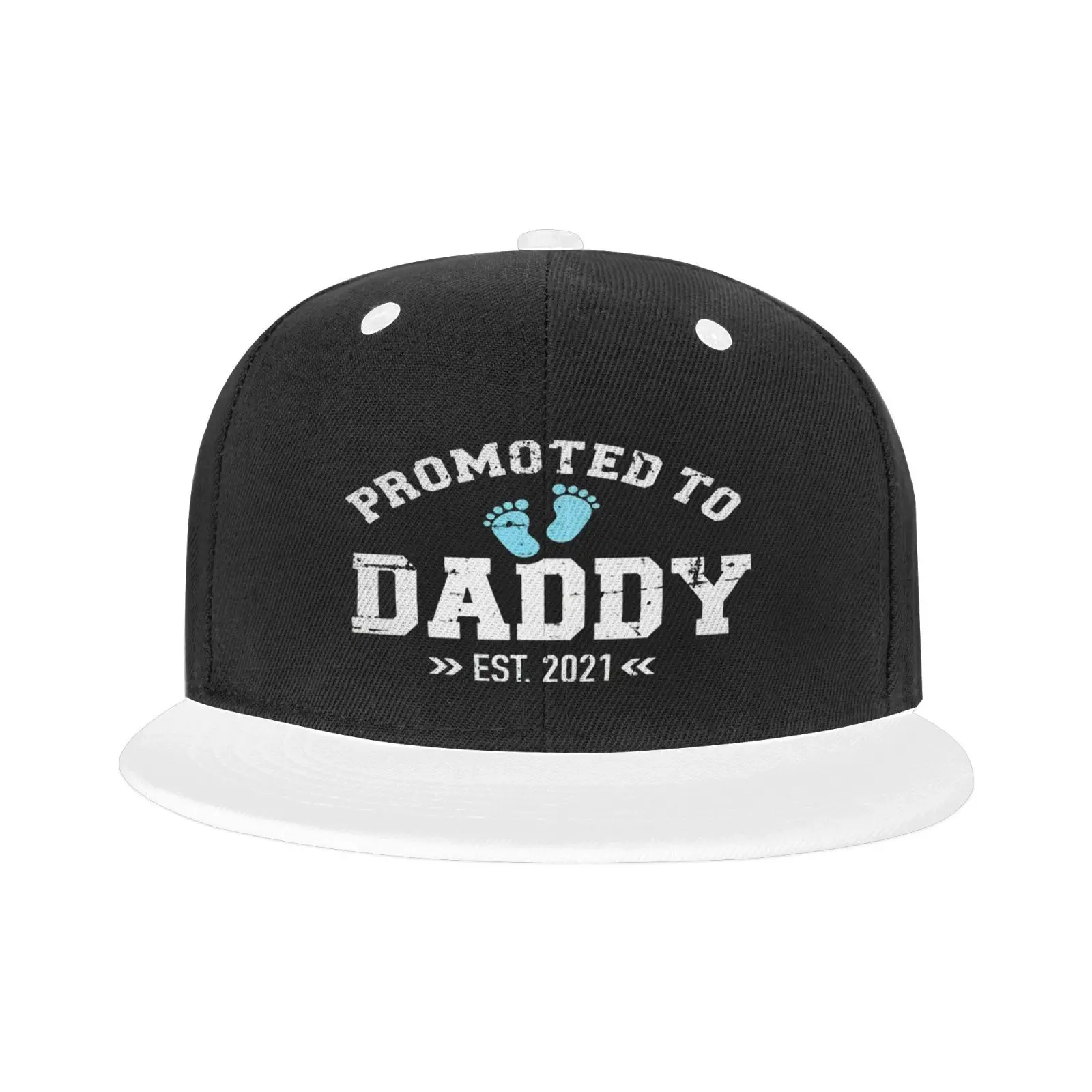 Promoted To Daddy Est Happy Fathers Cap Men Caps Man Hats For Girls Hat Beanie Women's Hip Hop Baseball |