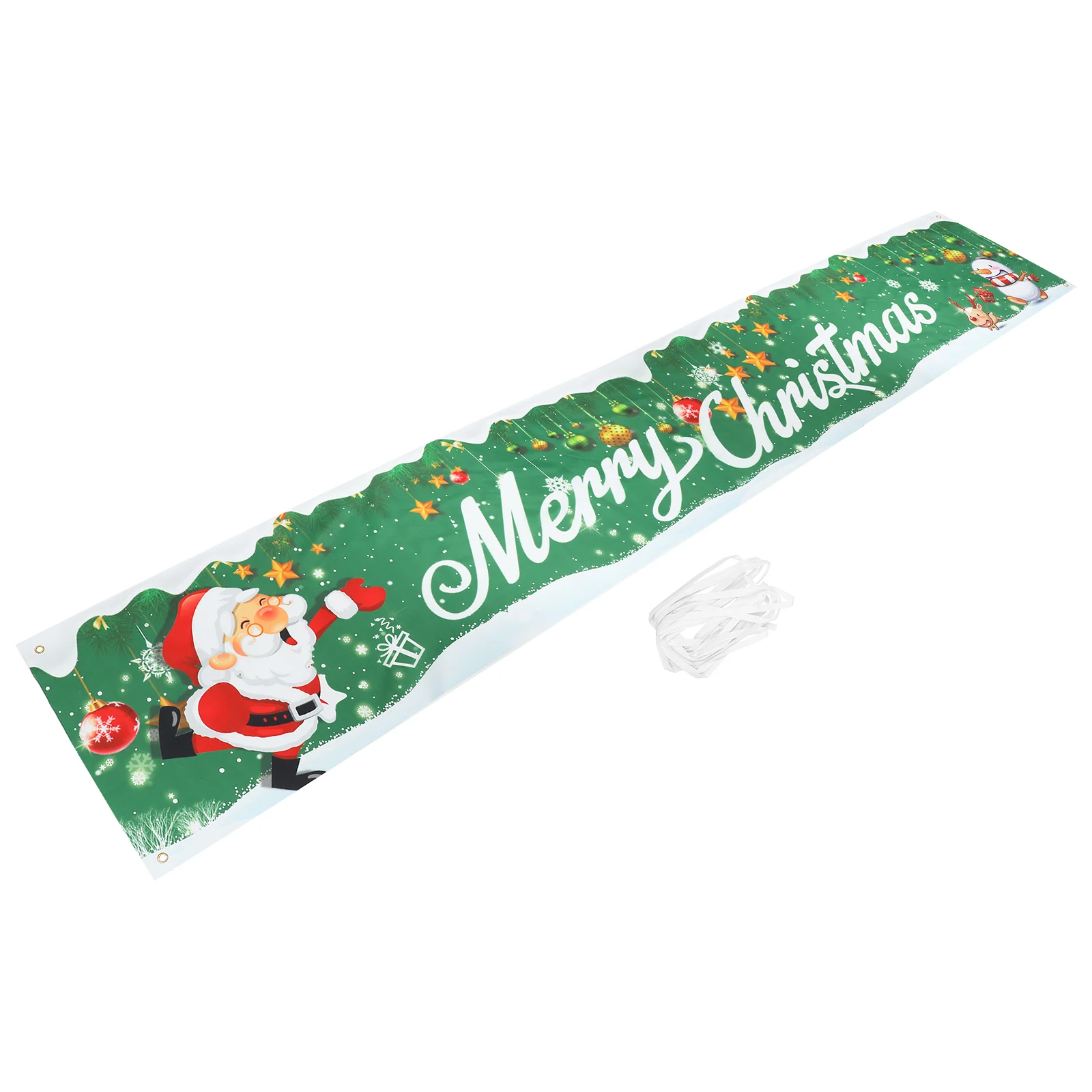 

Christmas Banner Signparty Merry Garland Porch Hanging Supplies Decor Bunting Festive Outdoor Santa Stocking Nativity Holy