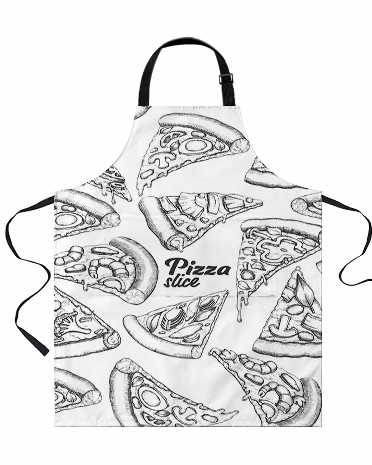 

Фартук для нарезки пиццы в рулонах, водонепроницаемый, без рукавов, с защитой от жира, полезные вещи для кухни, для мужчин и женщин, рабочая одежда для дома, ресторана