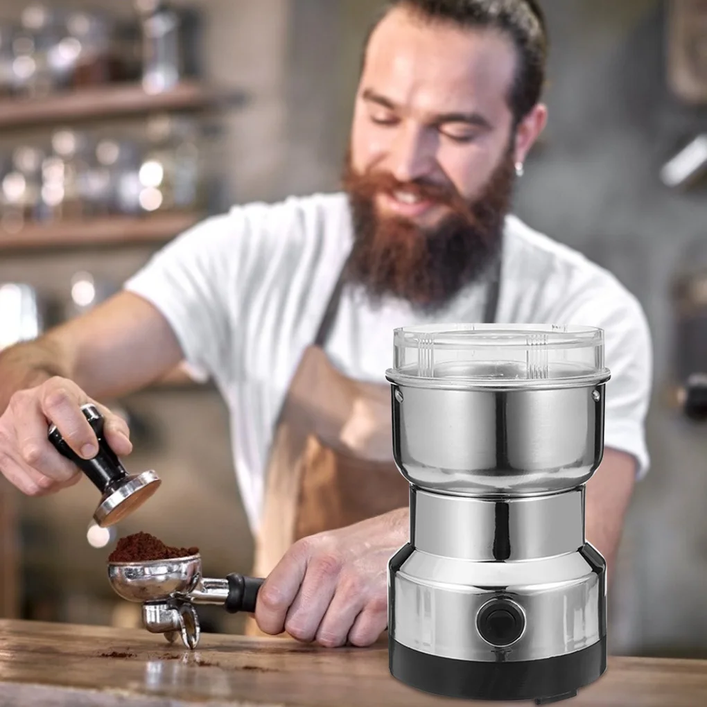 

Multi-functional EU Plug 150W Coffee Grinder Stainless Electric Herbs/Spices/Nuts/Grains/Coffee Bean Grinding