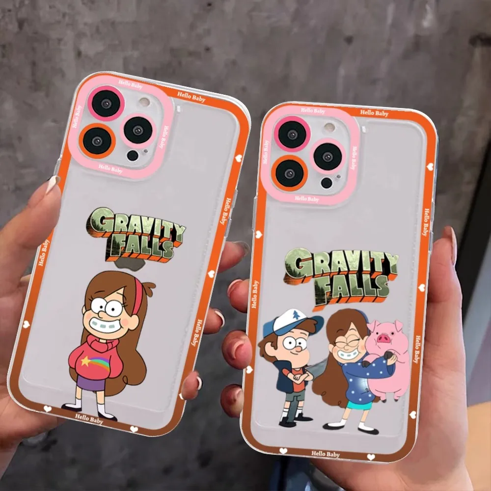 Чехол для телефона с мультяшным аниме G-Gravity F-Falls Samsung S 20 21 22 23 lite plus