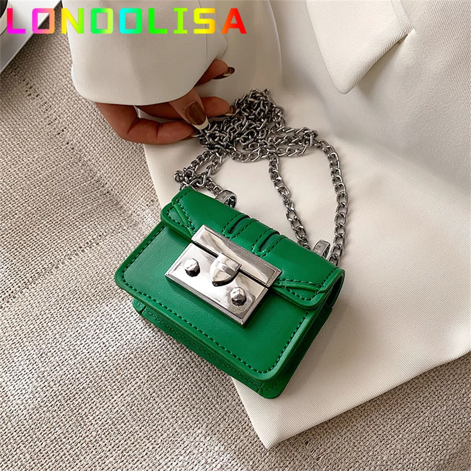 

Mini PU Leather Purses and Handbags Brand Chain Crossbody Bags for Women 2022 Trend Fashion Shoulder Luxury Designer Sac A Main