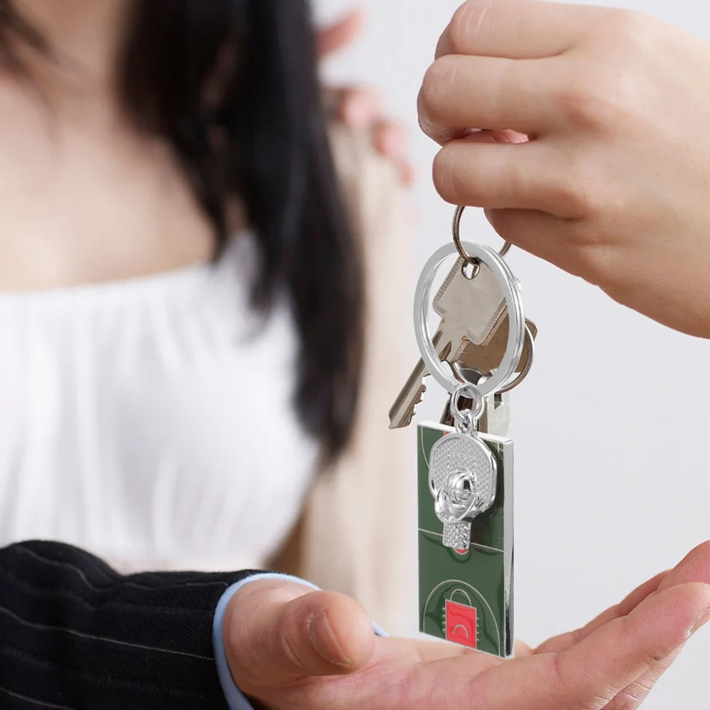 

3 шт., брелок для ключей в виде баскетбольной площадки