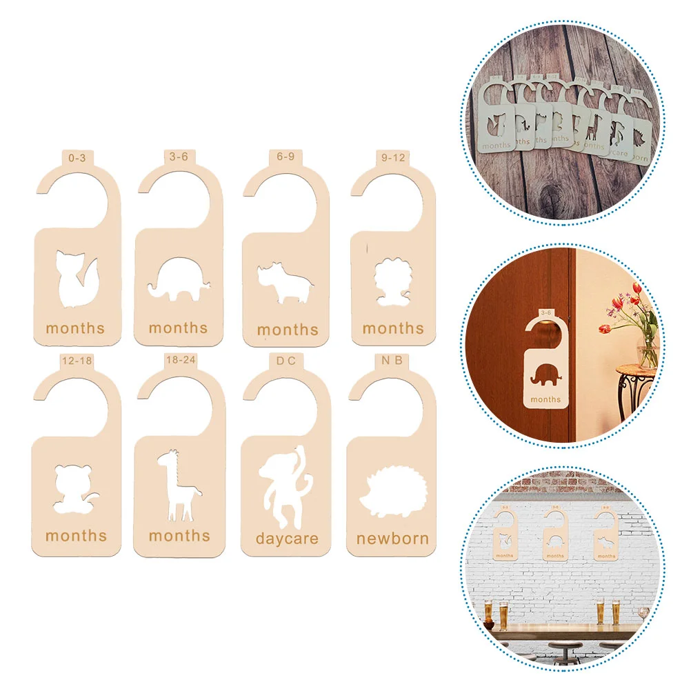 

8 шт., разделители-Вешалки для детской одежды