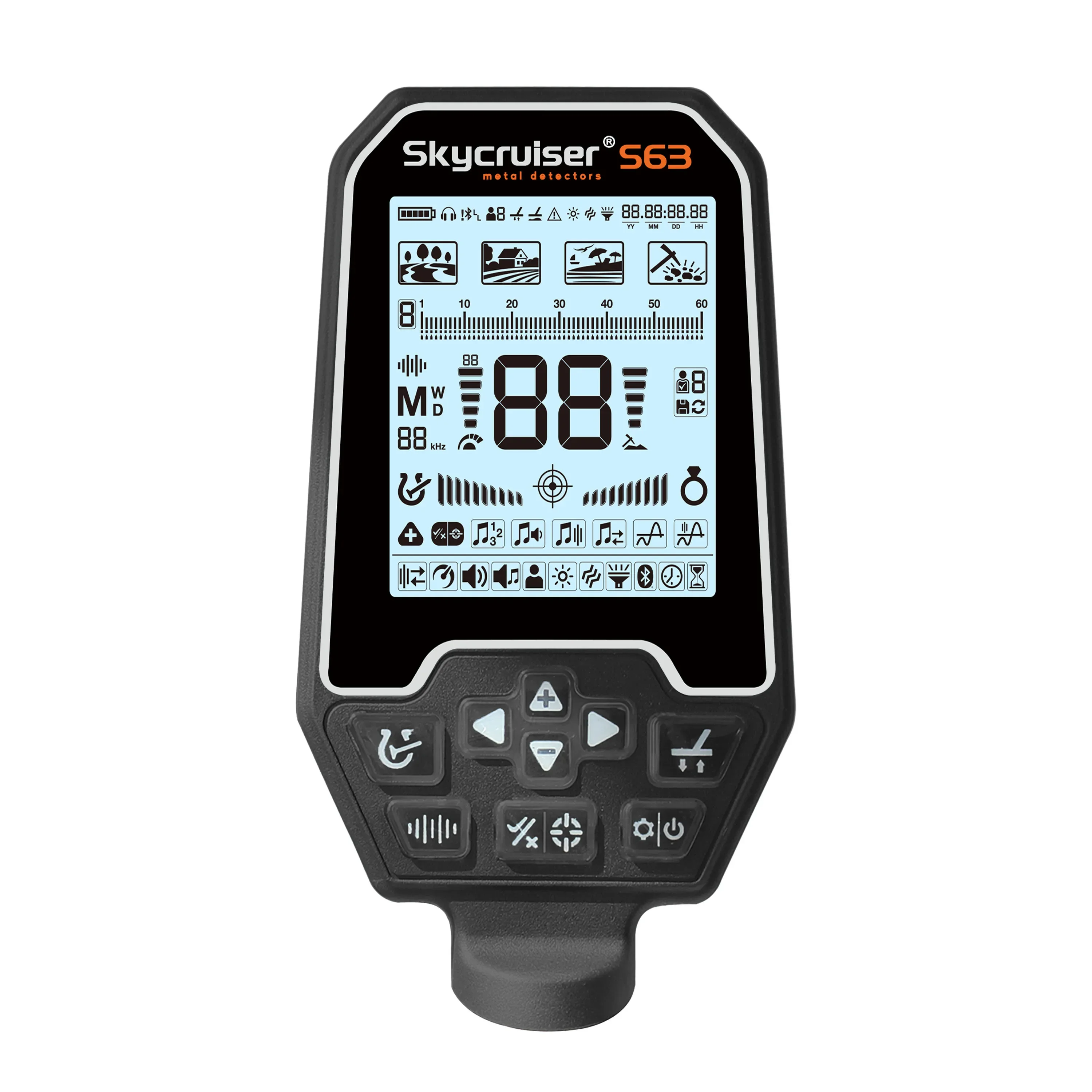 Новый детектор золота S63 Tianxun многочастотный металлоискатель 3-метровый лучший