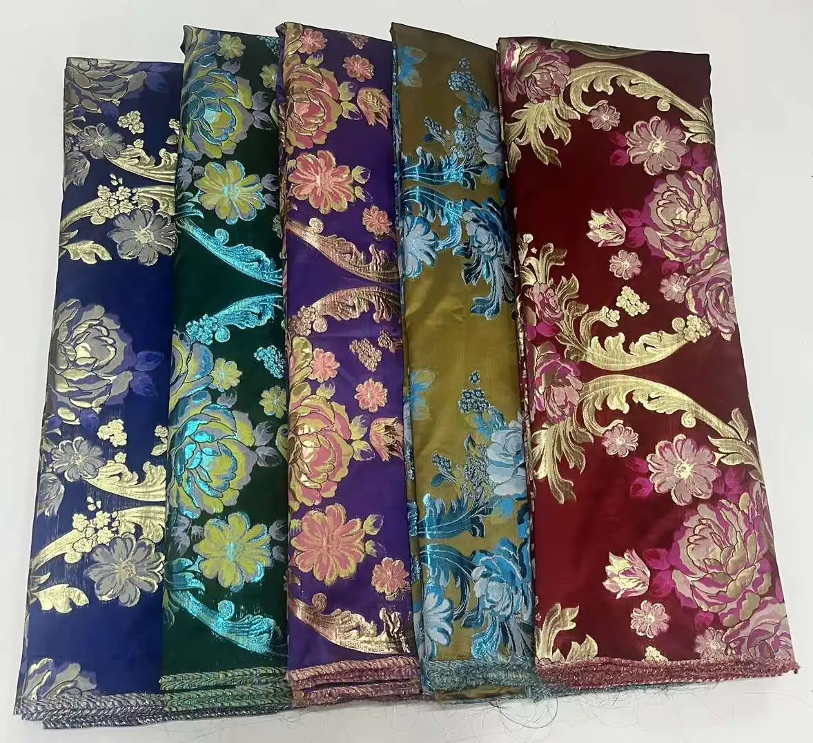 

Luxury African Embroidered Tulle For Wedding Fabric