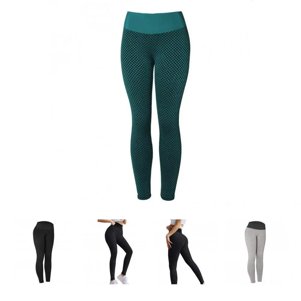 

Popular Sports Pants Solid Color Sporty Women Leggings Simple Pure Color Leggings