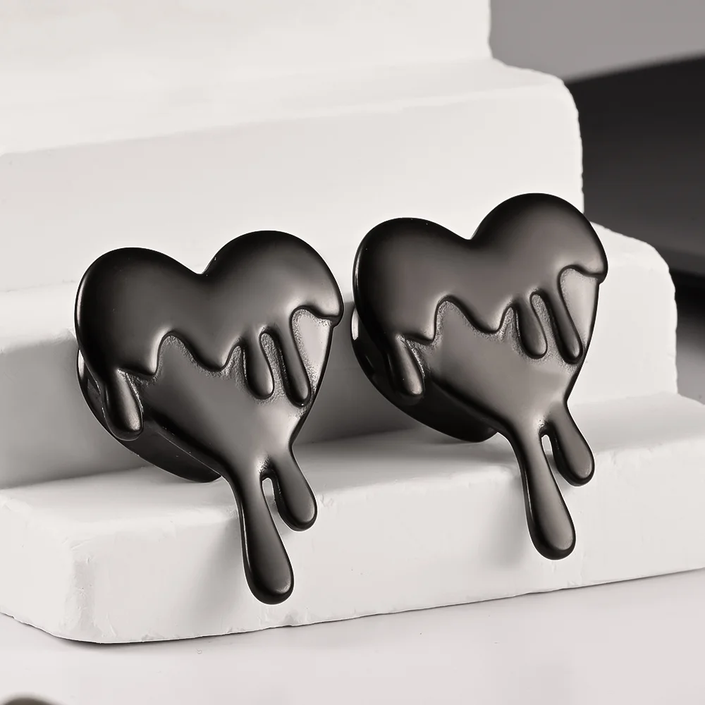 2 шт. женские серьги-капельки из нержавеющей стали