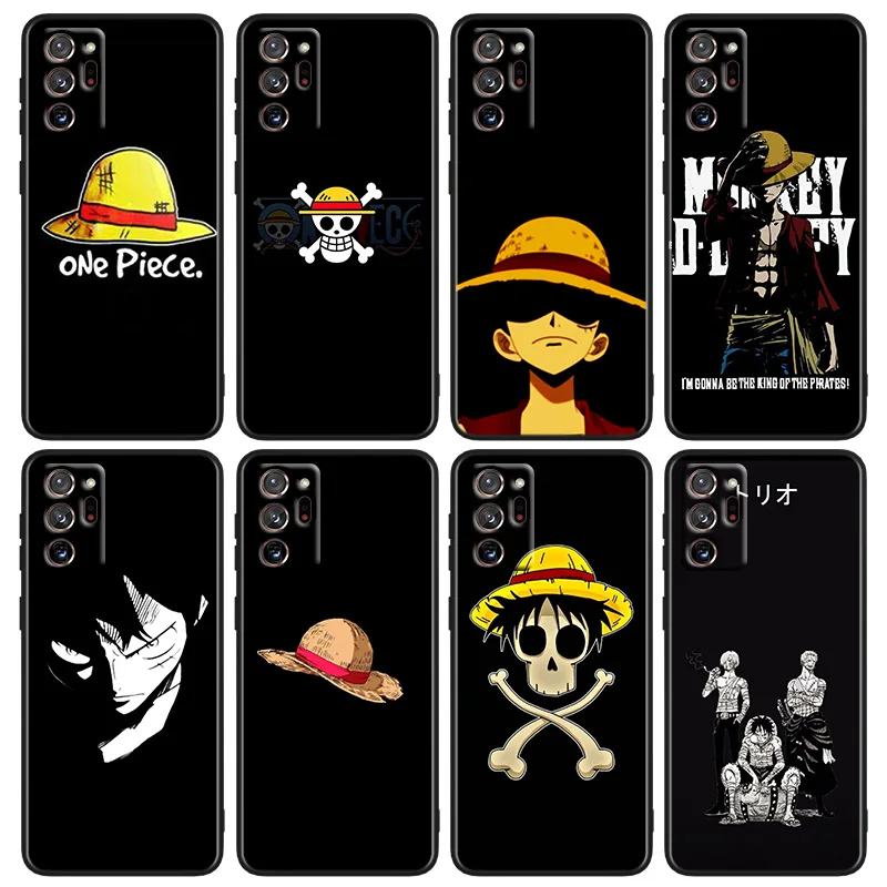 

Anime One Piece Monkey D. Luffy Phone Case For Samsung M33 M23 M52 M32 M12 M62 M31S M30 M21 Note 20 10 9 8 Ultra Lite Plus Black