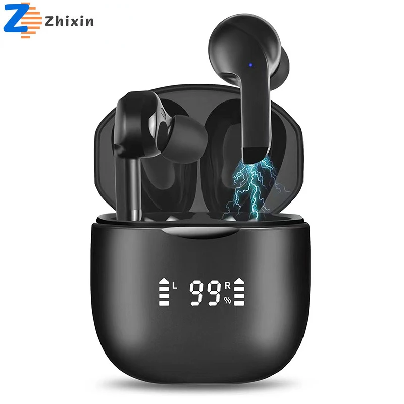 

True Stereo Super Bass Wireless Earphones 5.2 TWS Bluetooth Headphones In-Ear Earbuds Binaural Call Headset For iPhone Xiaomi
