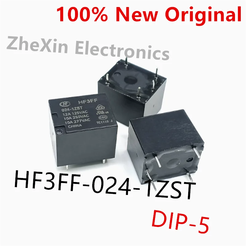 10PCS/Lot HF3FF-005-1ZST 、HF3FF-012-1ZST 、HF3FF-024-1ZST New high-power relay HF3FF/005-1ZST、HF3FF/012-1ZST、HF3FF/024-1ZST