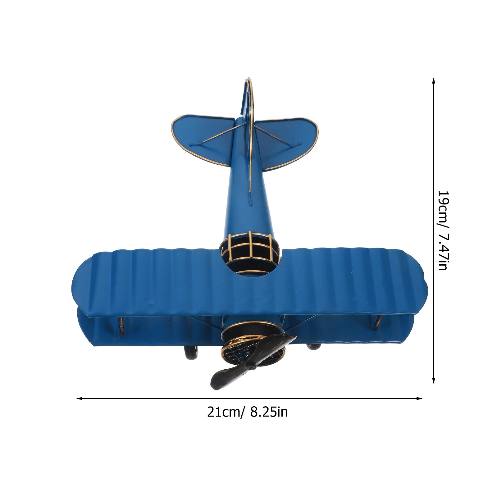 Модель самолета украшение биплан игрушка винтажные самолеты ретро