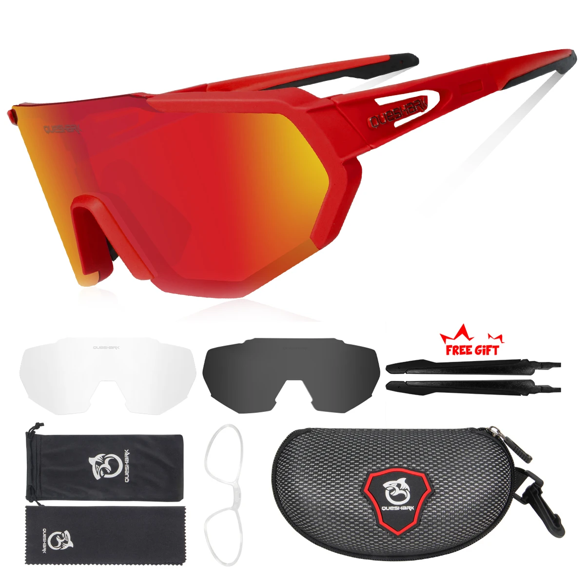 

Women Men Photochromic Polarized Cycling Sunglasses Sports MTB Bicycle Eyewear Riding Road Bike Glasses Goggles QE42