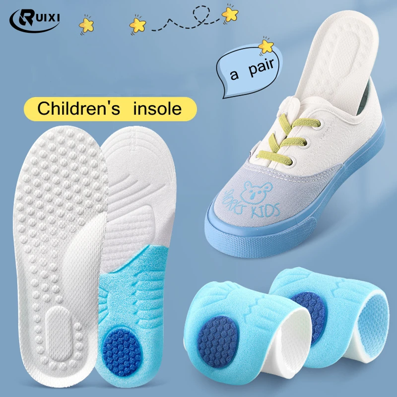 

Children's orthotic insole Children's plantar fasciitis Foot arch support Orthopedic comfort Sole memory sponge sports running i
