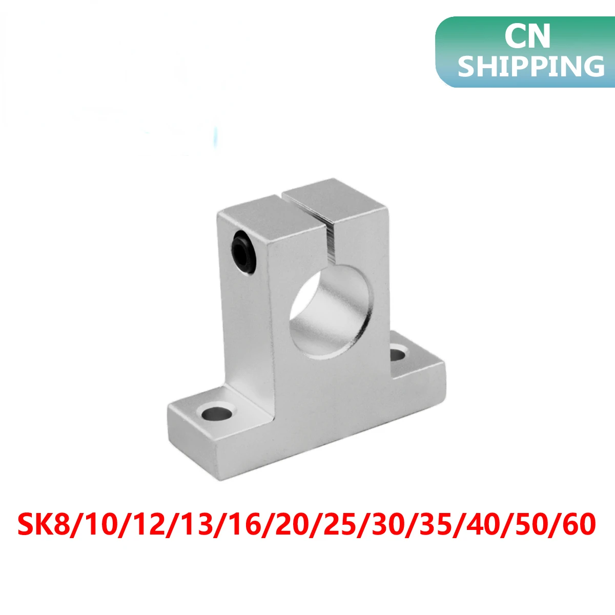 

SK25 SK30 SK35 SK40 SK50 SK60 Linear Bearing Rail Shaft Support for Optical Axis CNC XYZ Table Rail Block Alloy 25/30/35/40