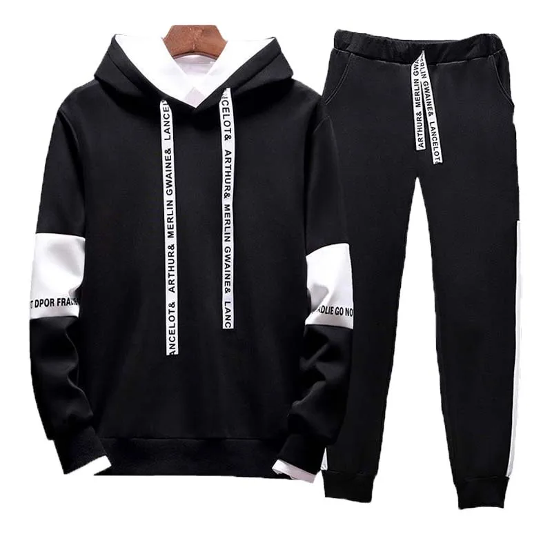 

Мужской осенне-зимний комплект с толстовкой и брюками