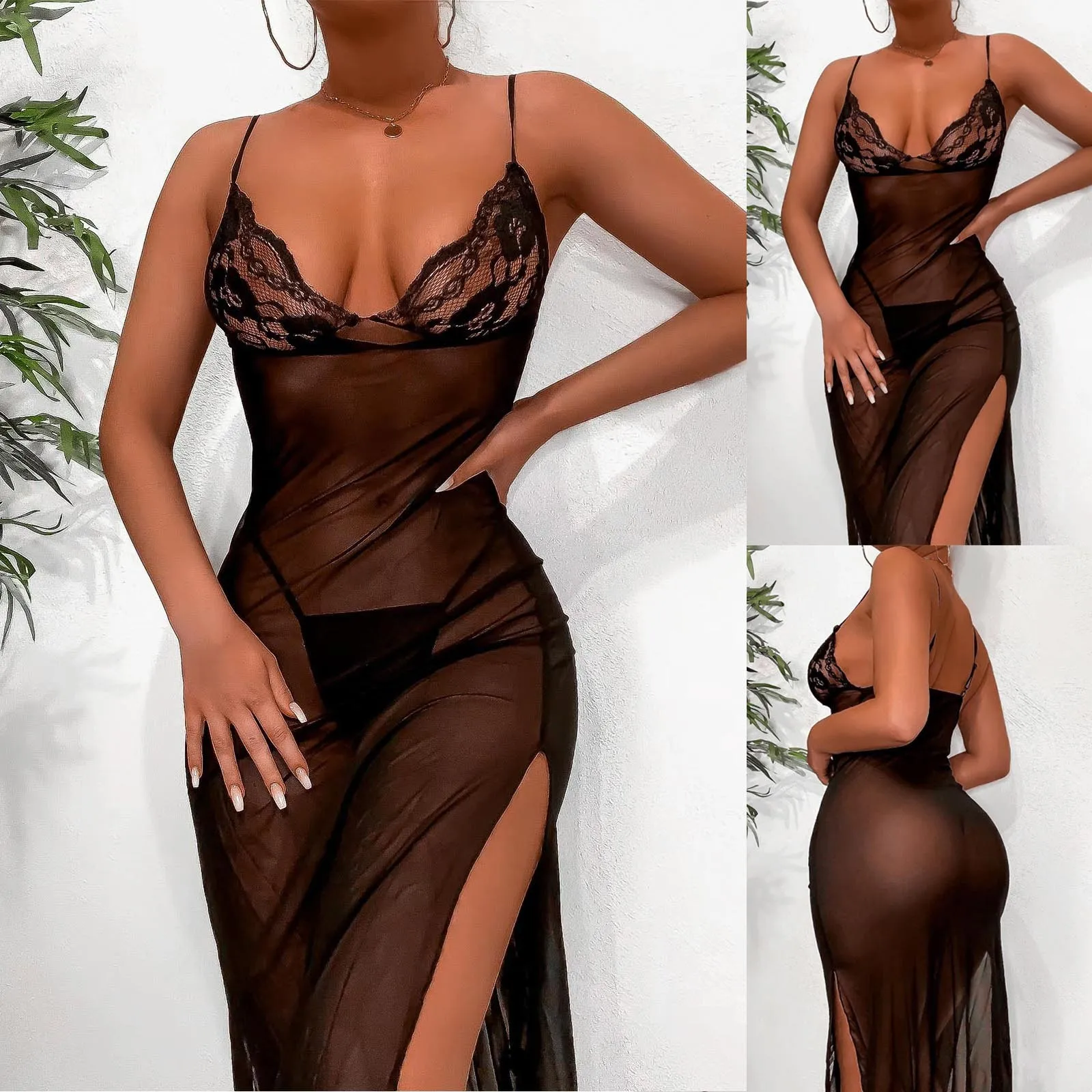 

Женское модное сексуальное платье, женское нижнее белье, женское блестящее платье, красные клетчатые кружевные прозрачные трусики для женщ...