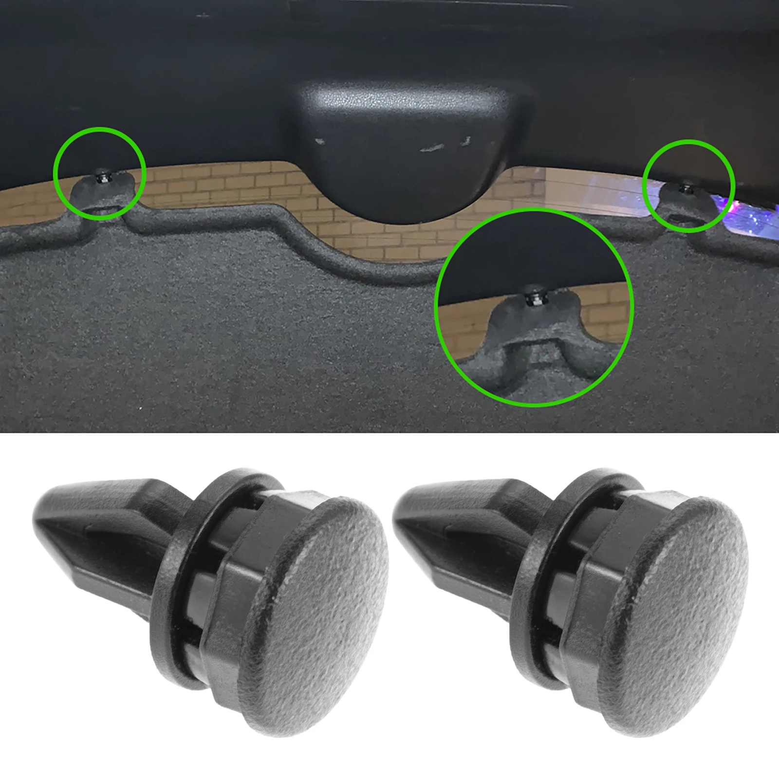 

2 шт. зажимы для полок для посылок 799101KA0A 79916-1KA2A, крючки для багажника, крепеж для багажника, для Nissan Juke F15 и Infiniti ESQ