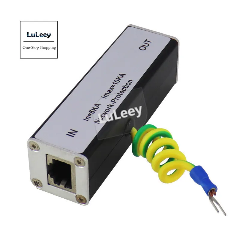 

Mini Single-channel 100M Lightning Protection Equipment 1 Channel Network Signal Lightning Protection SPD