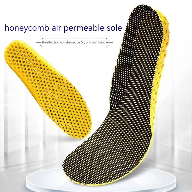 

Memory Foam Insoles for Shoes Sole Deodorant Cushion Sports Shoe Breathable Insers Pads Shock Absorption EVA Orthopedic Insole