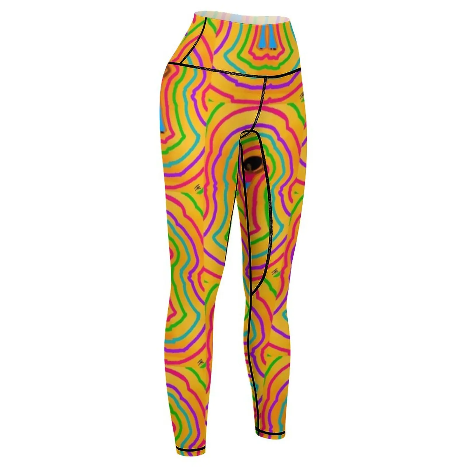 Женские Леггинсы пуш-ап со шлейфом |