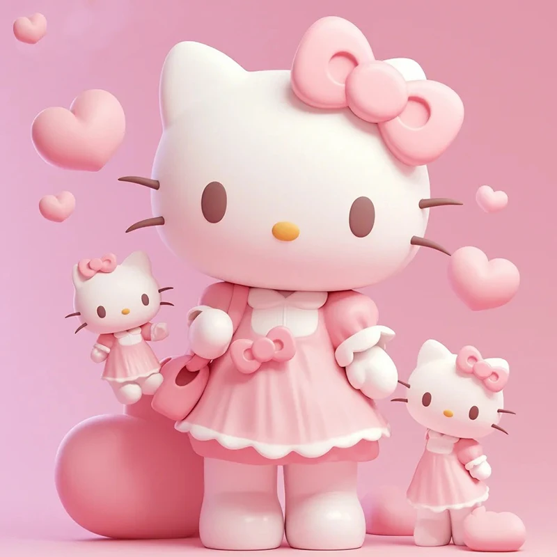 Sanrio Hello Kitty 5D Ручной Работы Анимационный Набор Для Алмазной Живописи В