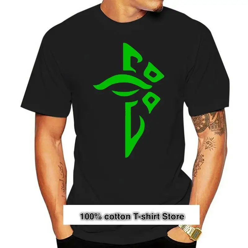 

Camiseta Unisex de algodón con Logo iluminado y resistencia, Camisetas estampadas informales a la moda (1)