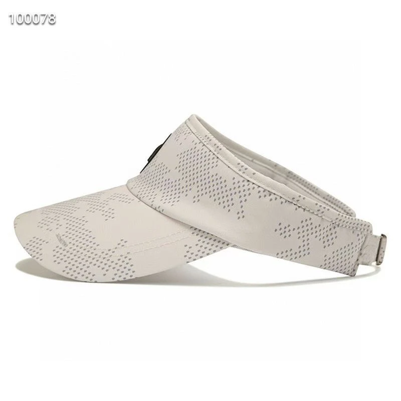 Кепка для гольфа 2024 пустая верхняя кепка спортивная с солнцезащитным козырьком