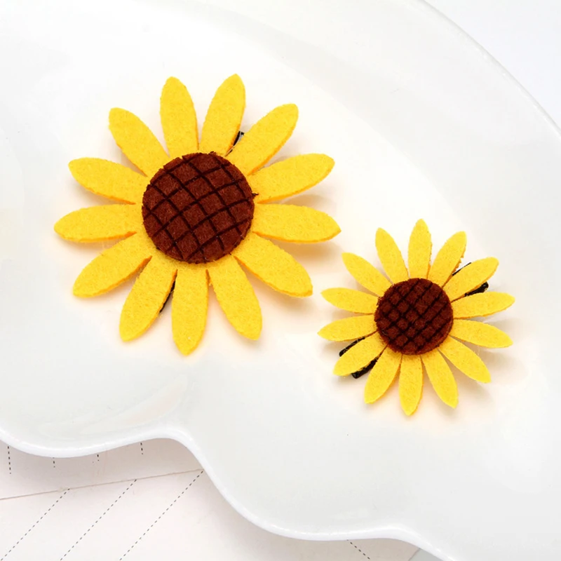 Заколка для волос Vtuber Honma Himawari с рисунком подсолнуха заколка в стиле аниме