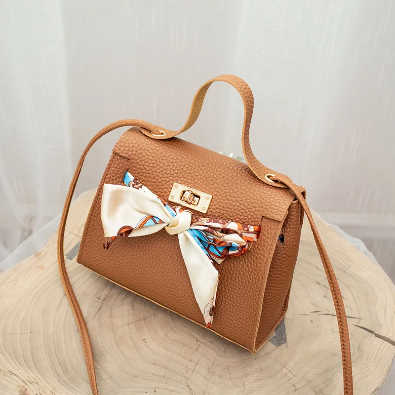 

PU Leather Bow Ladies Shoulder Bag Strap Crossbody Handbag Wallet 5 Colors