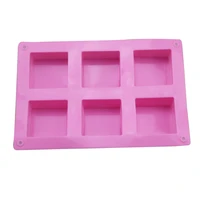 rectangle cake mold muffin brownie pudding jelly silicone mould tray home bakery baking tool