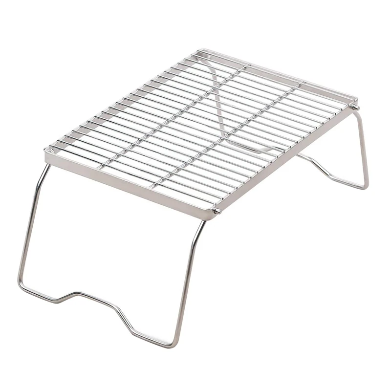 

Складной Костер-гриль, тяжелая стальная решетка, складной Костер-гриль, портативный походный гриль с ножками для пикников