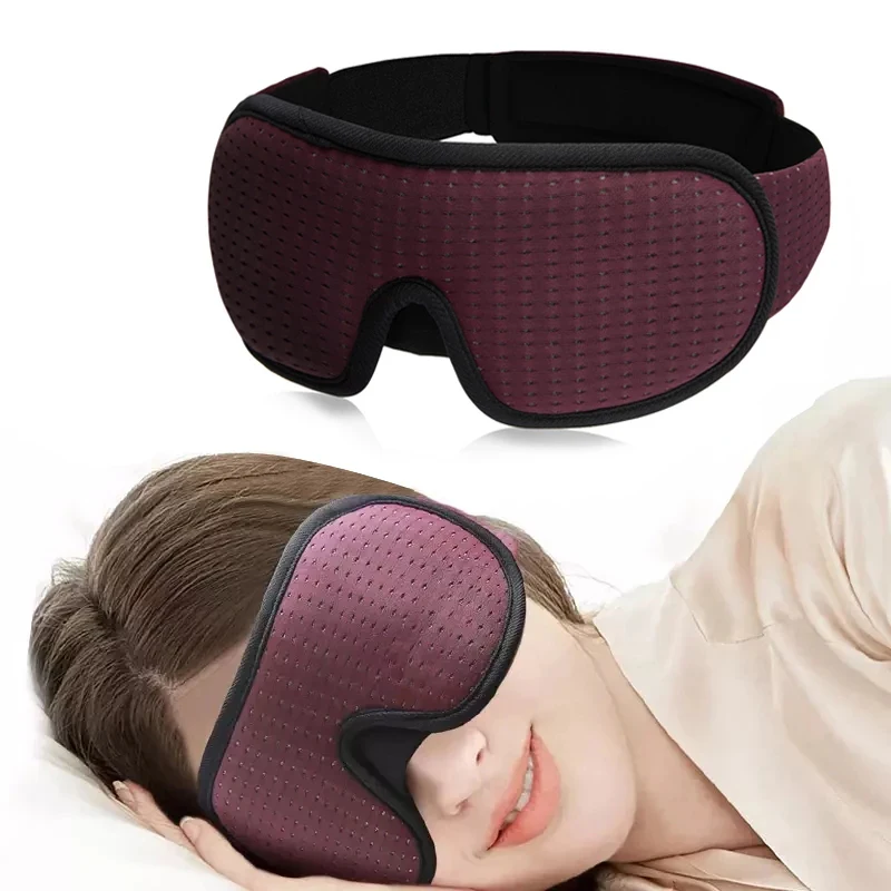 

Full Cover Sleeping Mask Travel Rest Eye Masks Eye Shade Blindfold Mask For Sleep On Eyes Sleeping Aid Eyepatch For Women Men