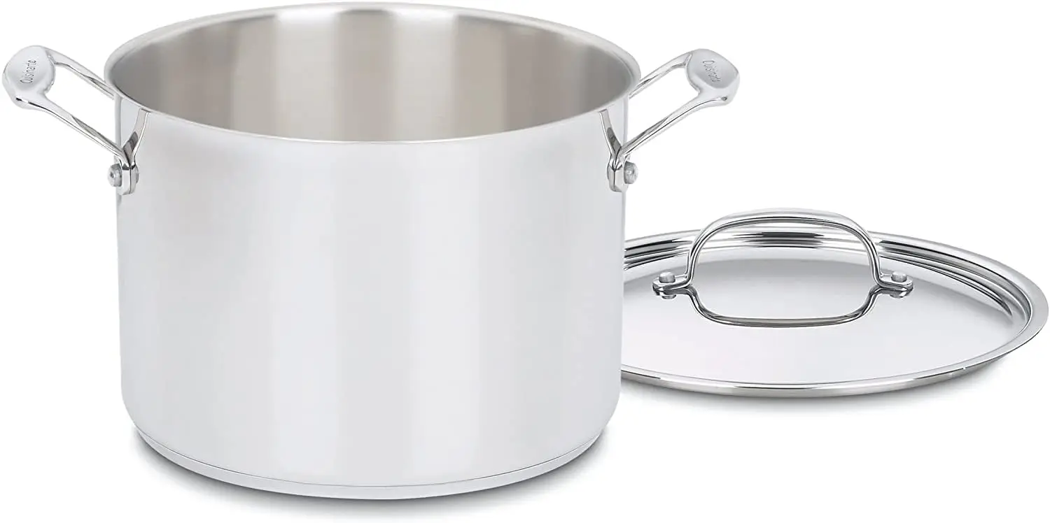 

Chef's Classic 8-Quart Stockpot with Cover, Stainless Steel