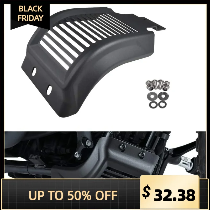 

Motorcycle Skid Plate Front Spoiler Engine Guard Cover For Harley Sportster Iron 1200 XL1200NS 18-2020 Iron 883 XL883N 09-2020