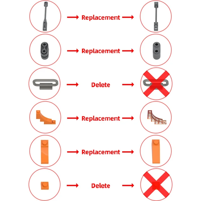 Конструктор MOC классический в японском стиле аниме фигурка пилота Диона