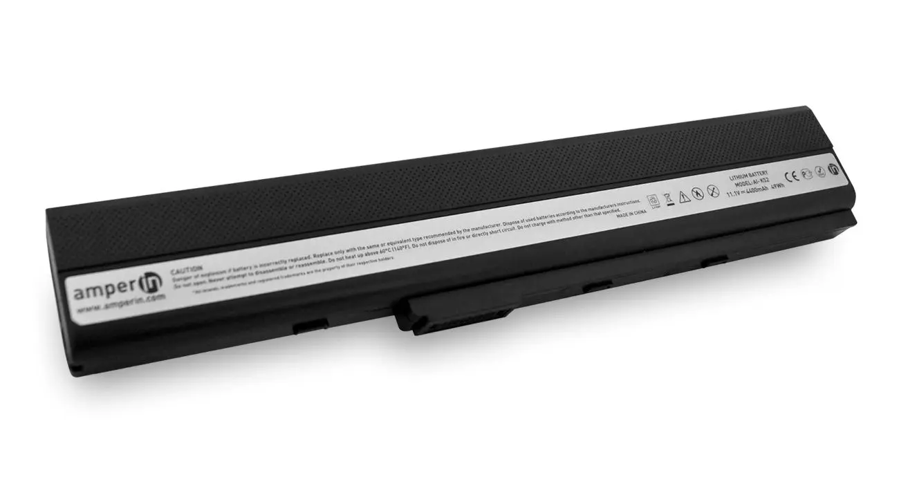 Аккумулятор Amperin для Asus K52JB (4400mAh)|Аккумуляторы ноутбуков| |