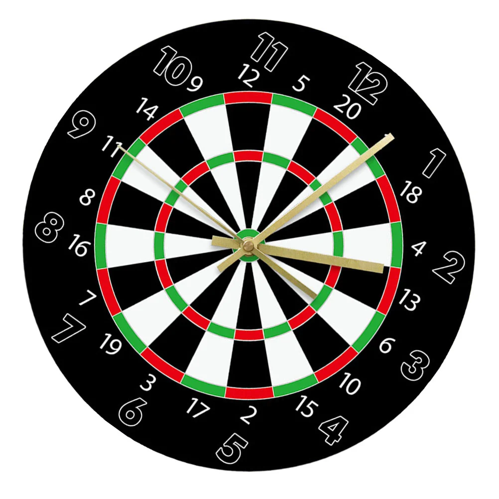 

Clock Wall Hanging Clocks Decorative Room Modern Living Mute Silent Ticking Non Bedroom Vintage Decor