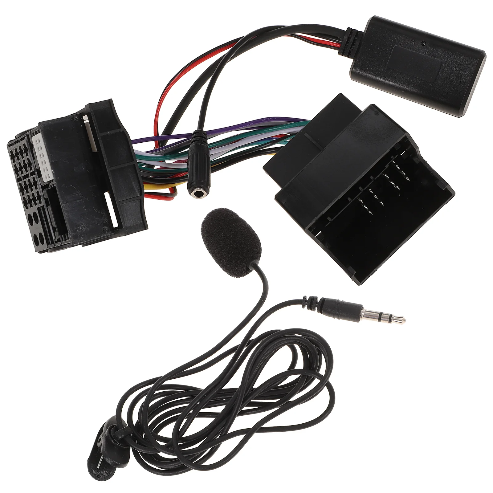 

Wiring Harness Kit Car Fuse Wire Aux Cable Automotive Microphone Universal