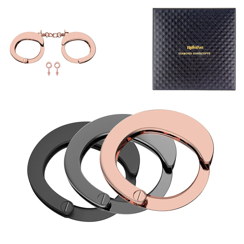 Metal Imitation Handcuffs SM Fun Products Training Tools Adult Products Personalized Bracelet