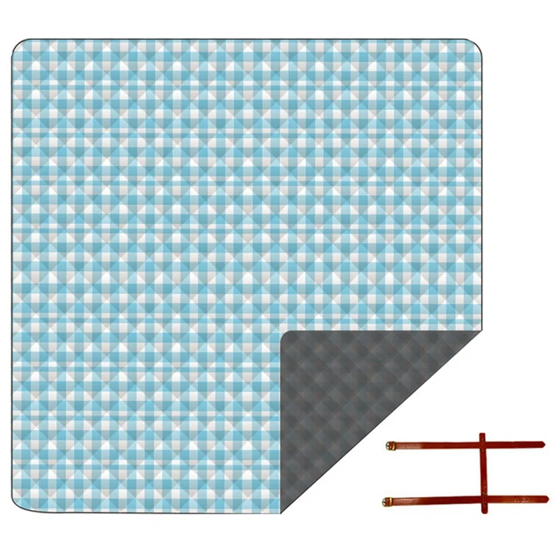 

Large Picnic Blanket Rug Handy Mat With Waterproof Backing Oversized Portable Lawn Blanket Or Sandproof Beach Mat