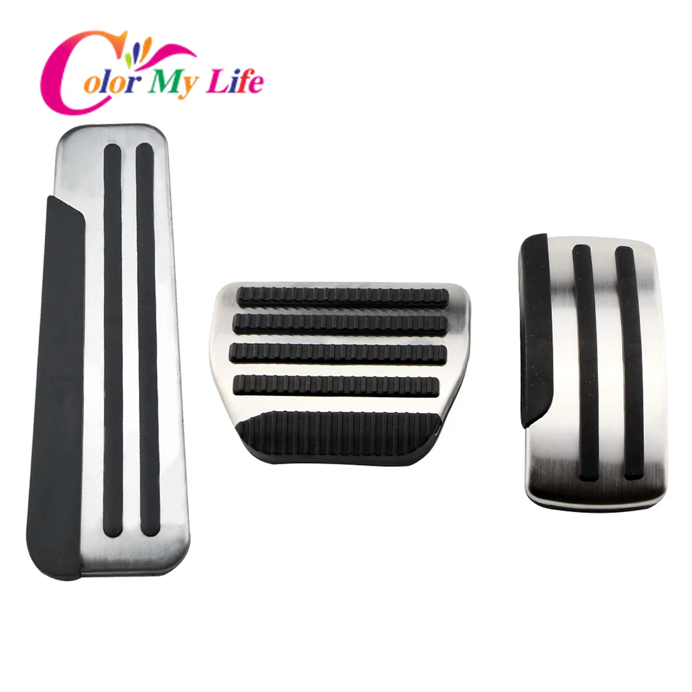 

Color My Life AT Car Pedals for Infiniti QX60 QX80 QX30 2014 - 2020 Accessories Auto Gas Pedal Pad Brake Pedal Protection Cover