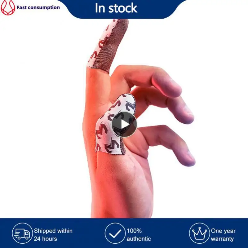 

2/4/6PCS Gaming Finger Sleeve With Storage Box Anti-sweat Anti-skid Finger Cuff Chicken Artifact Finger Cot Game Finger Cover