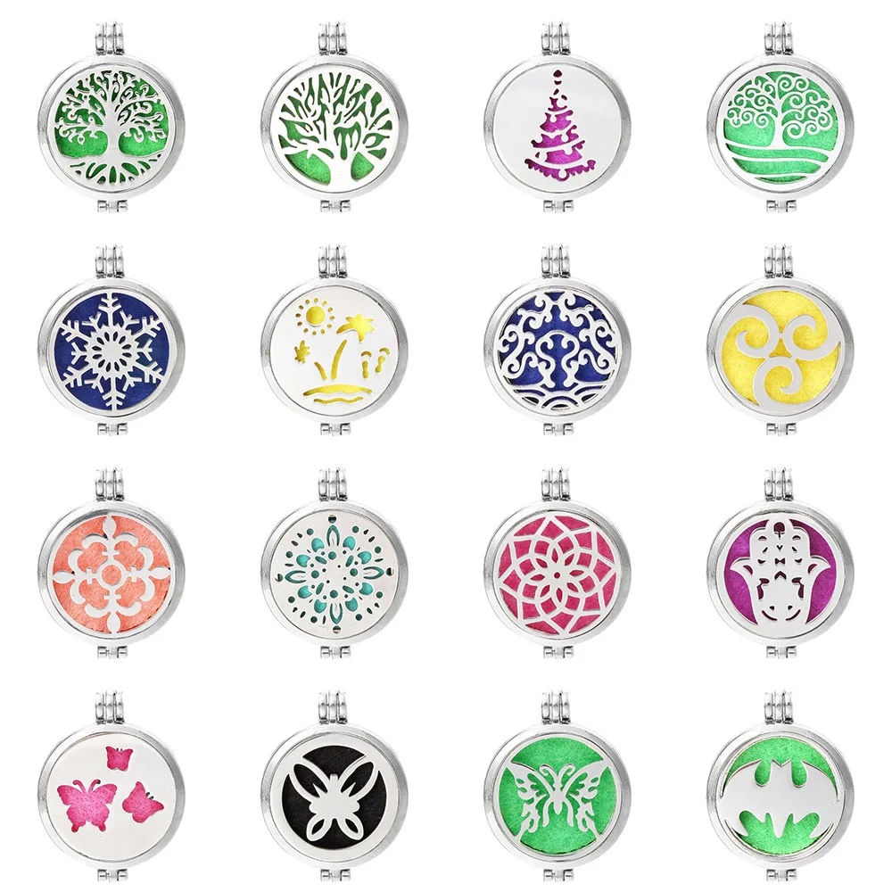 

Подвеска Aroma-диффузор открытое Дерево жизни медальоны ожерелье духи эфирное масло диффузор ароматерапия медальон кулон