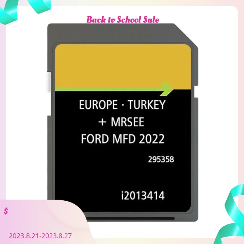 

NEWEST For FORD MFD V10 2022 NAVIGATION SD CARD EUROPE FOCUS FIESTA C-MAX KUGA