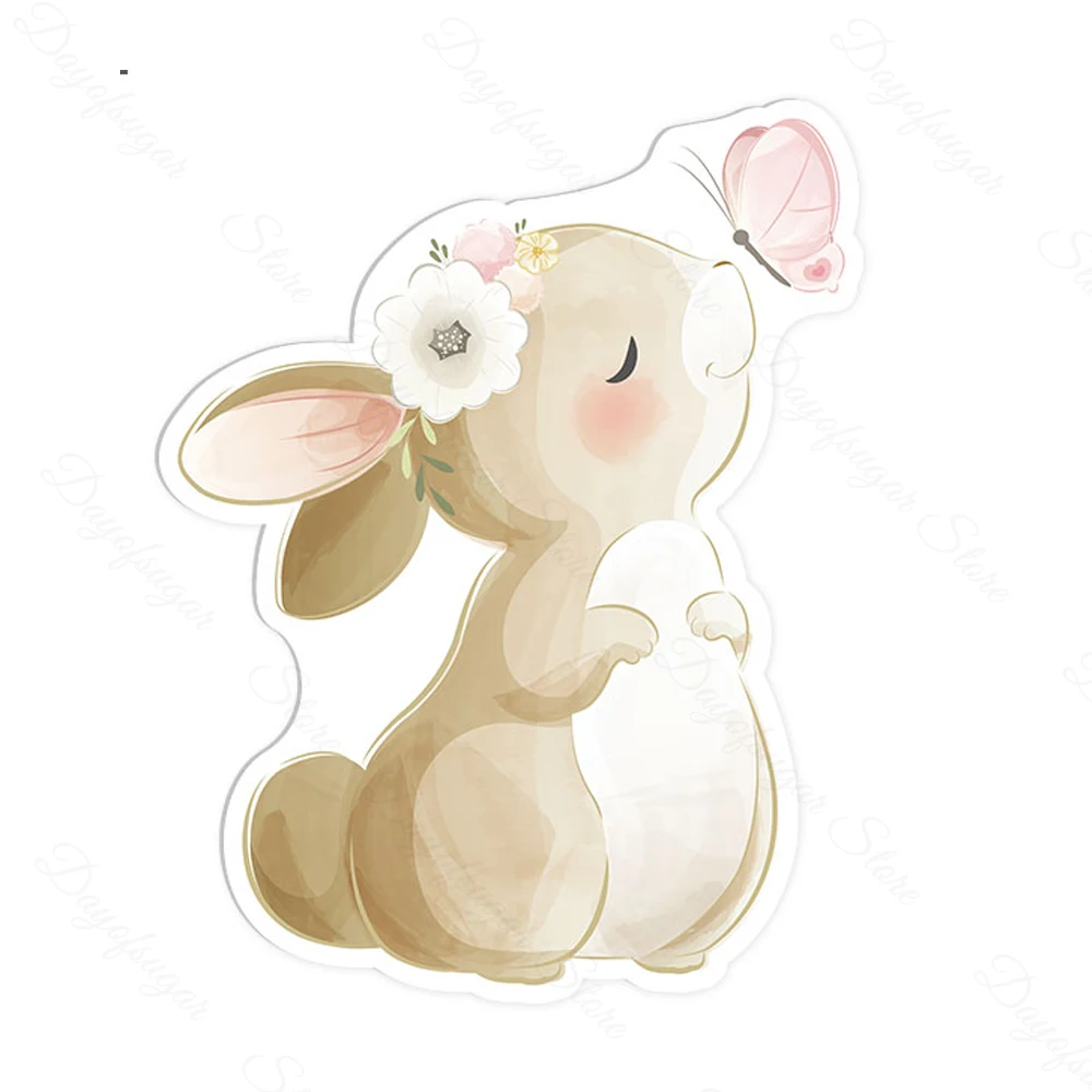 

Мозаичная доска с цветами и кроликом MicroPlush