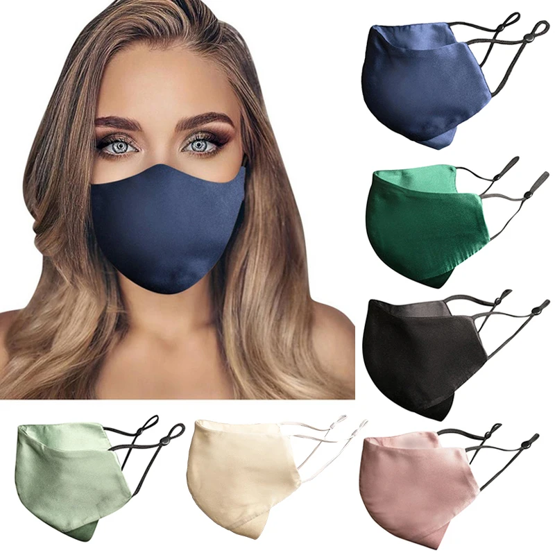 

Женские двухслойные солнцезащитные Маски, дышащая маска для лица из ледяного шелка, аниме маска для Хэллоуина, маска для косплея, солнцезащ...